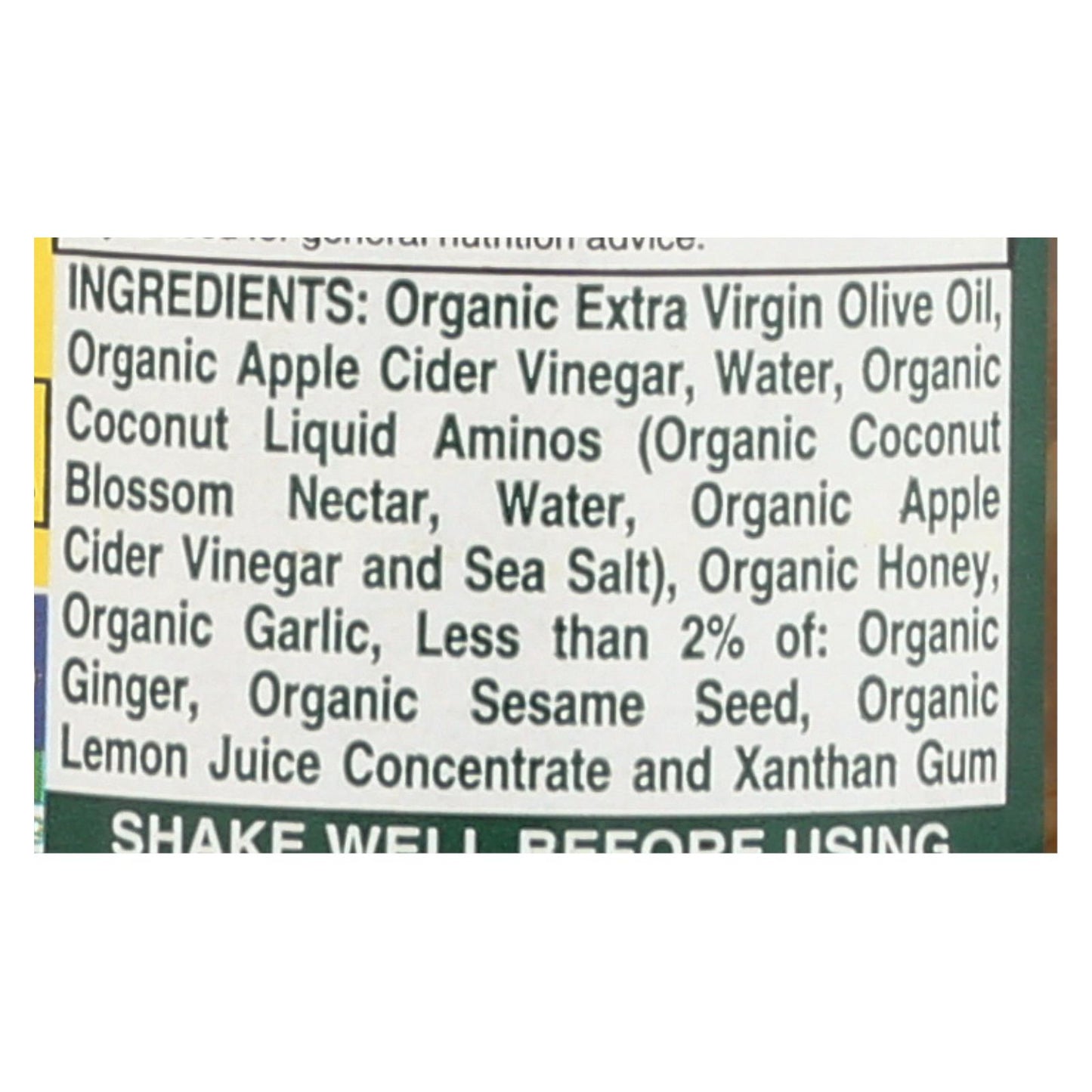Bragg - Dressing and Marinade - Ginger and Sesame - 12 oz - case of 6