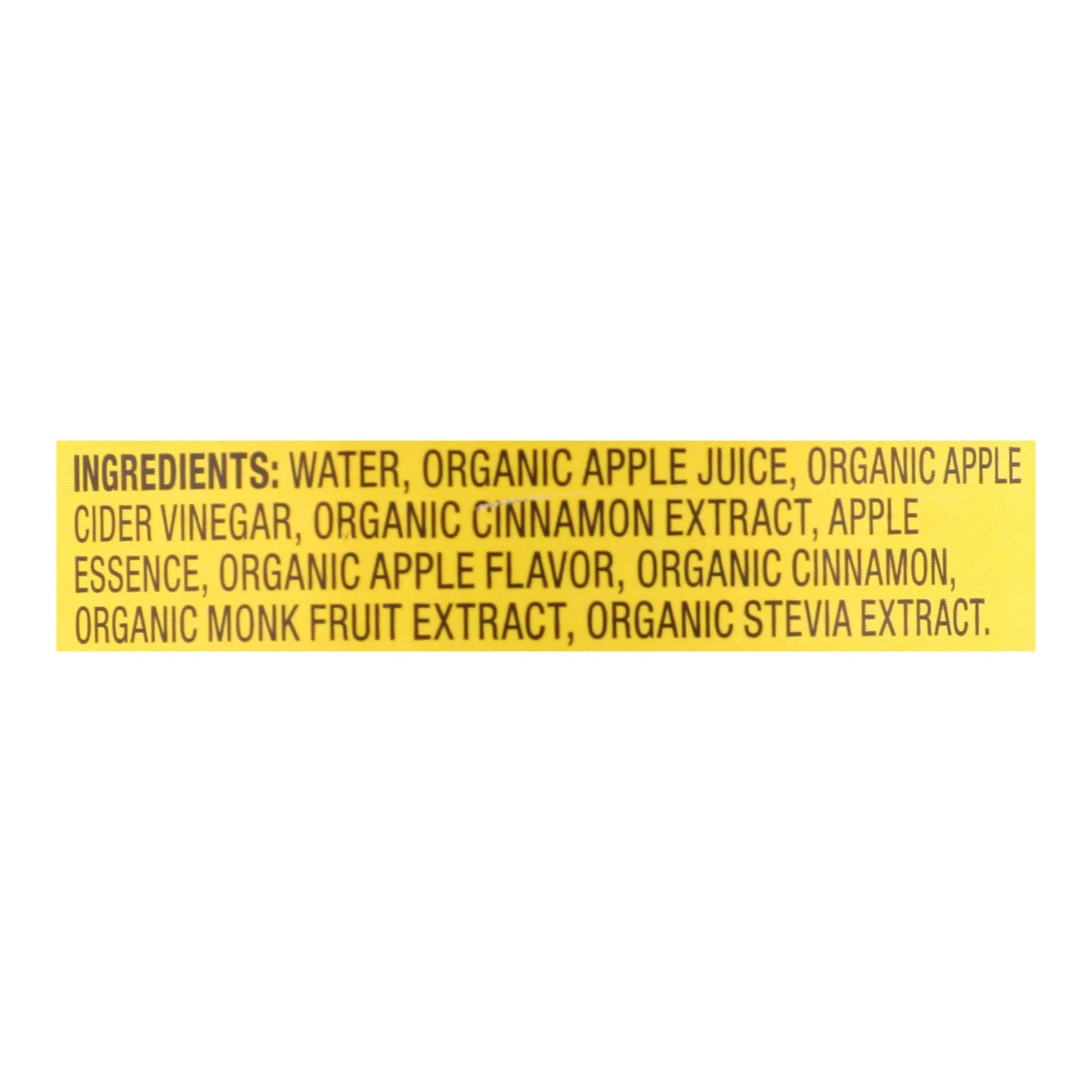 Bragg - Apple Cider Vinegar Apple Cinnamon Refresh - Case of 12-16 FZ