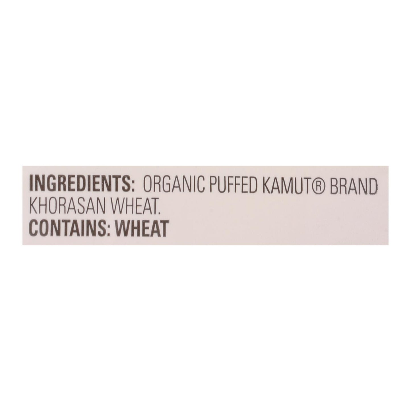 Arrowhead Mills - Organic Puffed Kamut Cereal - Case of 12 - 6 oz.