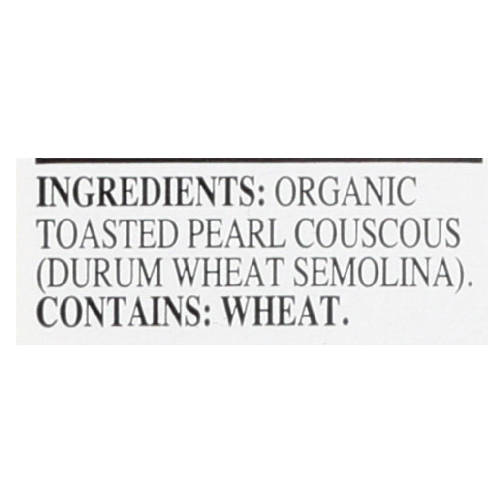 Riceselect Couscous, Pearl, Plain Organic  - Case of 4 - 24.5 OZ