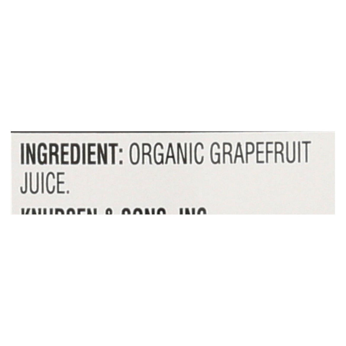R.W. Knudsen - Organic Juice - Grapefruit - Case of 6 - 32 fl oz