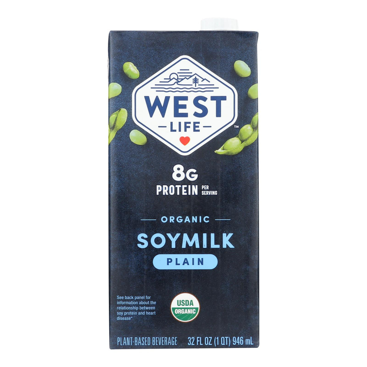 Westsoy Soy Milk - Original - Case of 12 - 32 Fl oz.