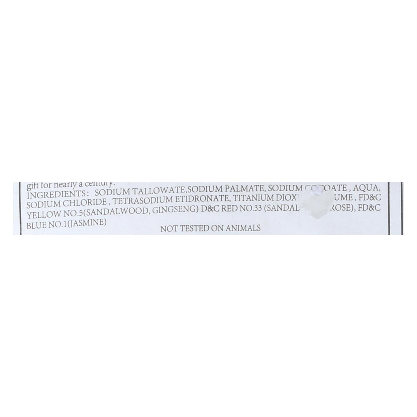 Bee and Flower Soap Sandalwood - 2.65 oz - Case of 12