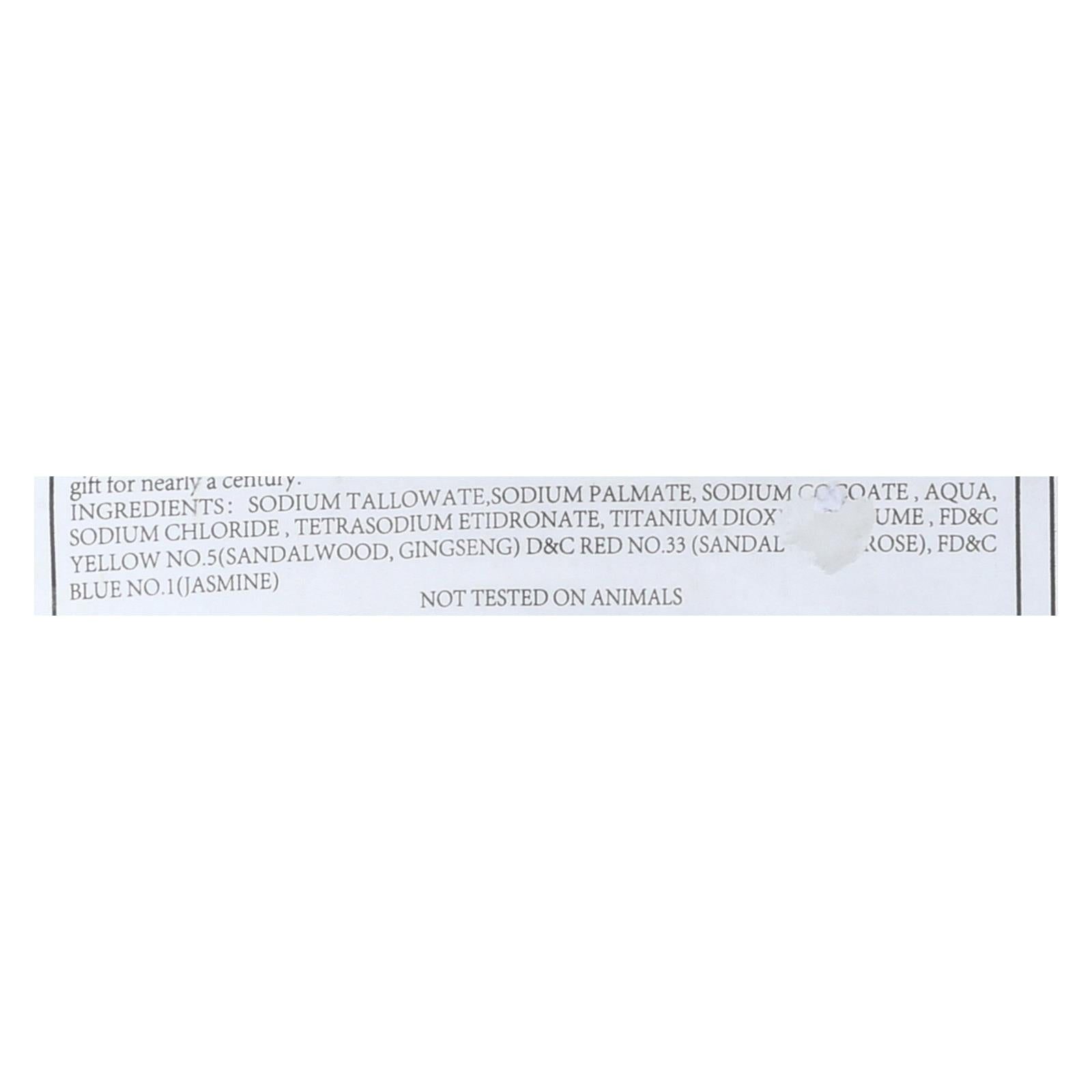 Bee and Flower Soap Sandalwood - 2.65 oz - Case of 12