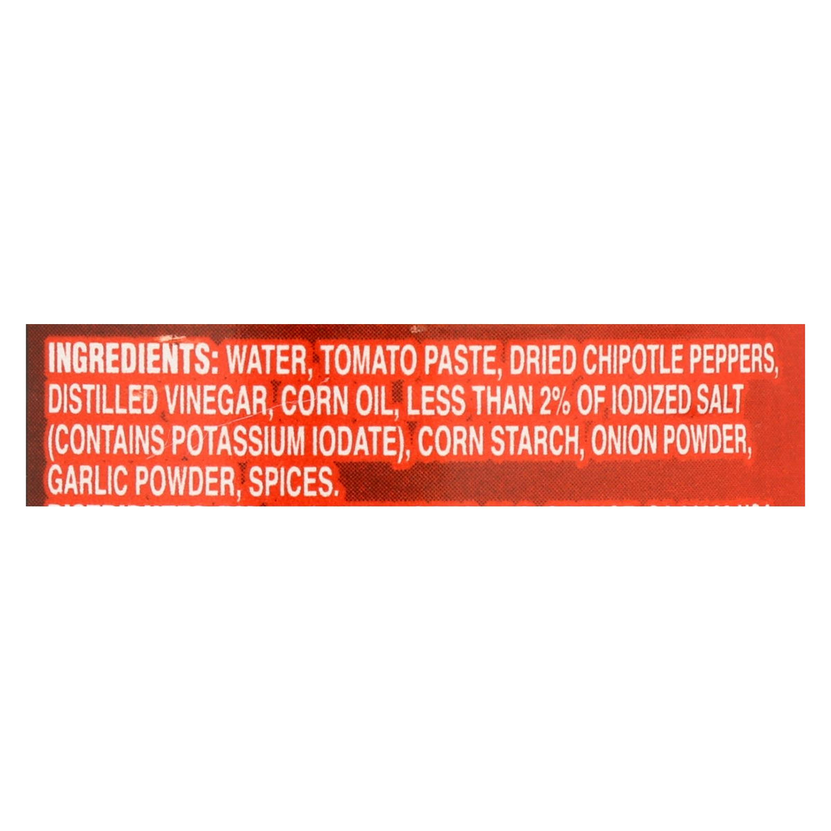 Embasa Adobo Sauce - Chipotle Peppers - Case of 12 - 7 oz.