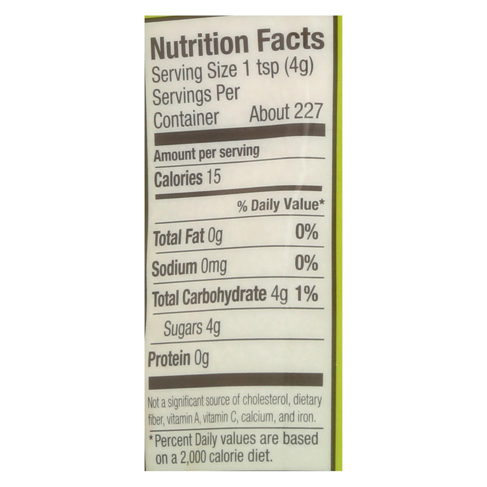 Florida Crystals Organic Cane Sugar - Cane Sugar - Case of 6 - 2 lb.