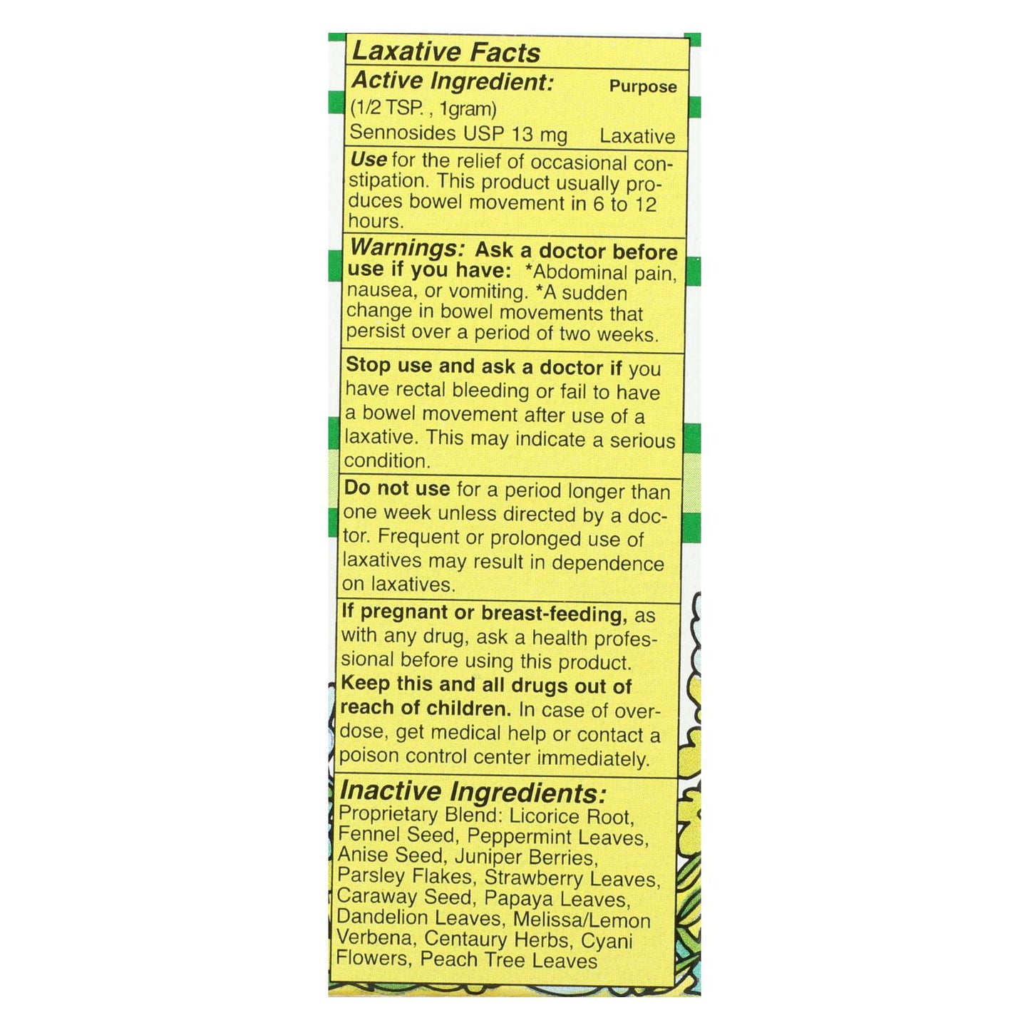 Modern Natural Products Swiss Kriss Herbal Laxative Flake Form - 1.5 oz