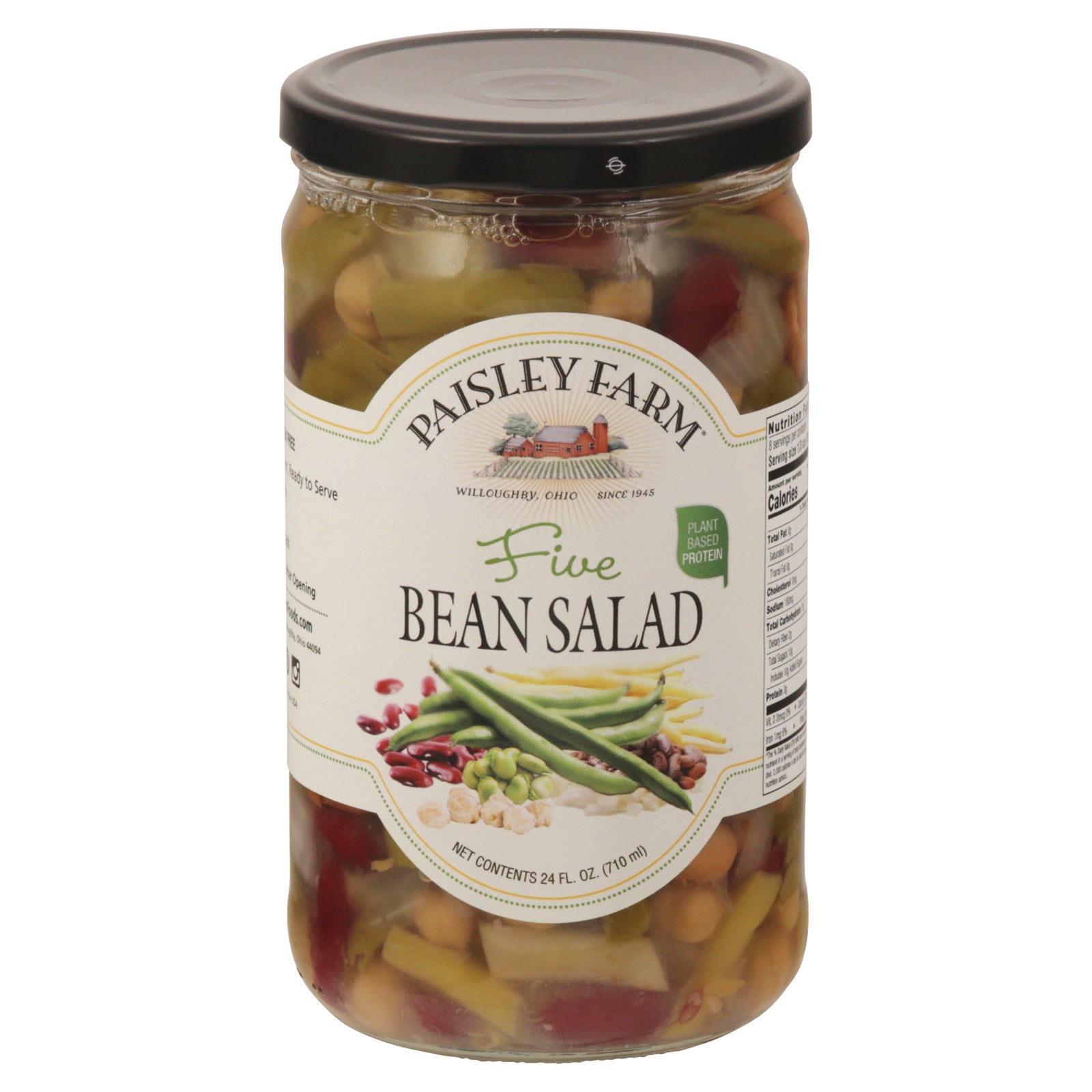 Paisley Farm - Five Bean Salad - Case of 6-24 OZ