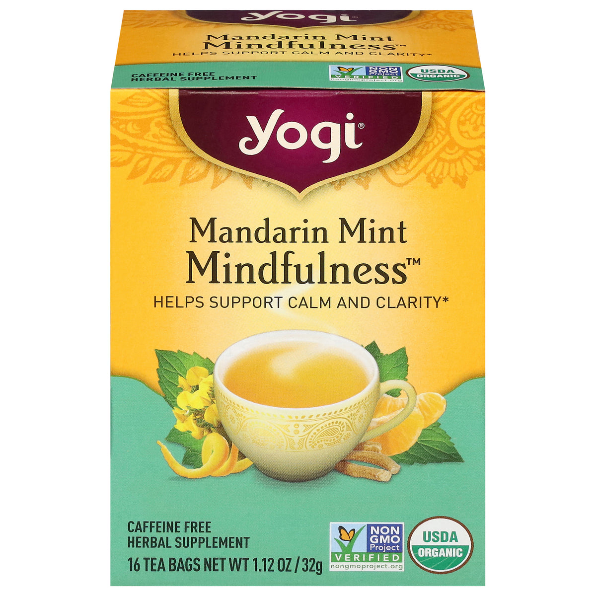 Yogi - Tea Og2 Mand Mint Mindful - CS of 6-16 BAG