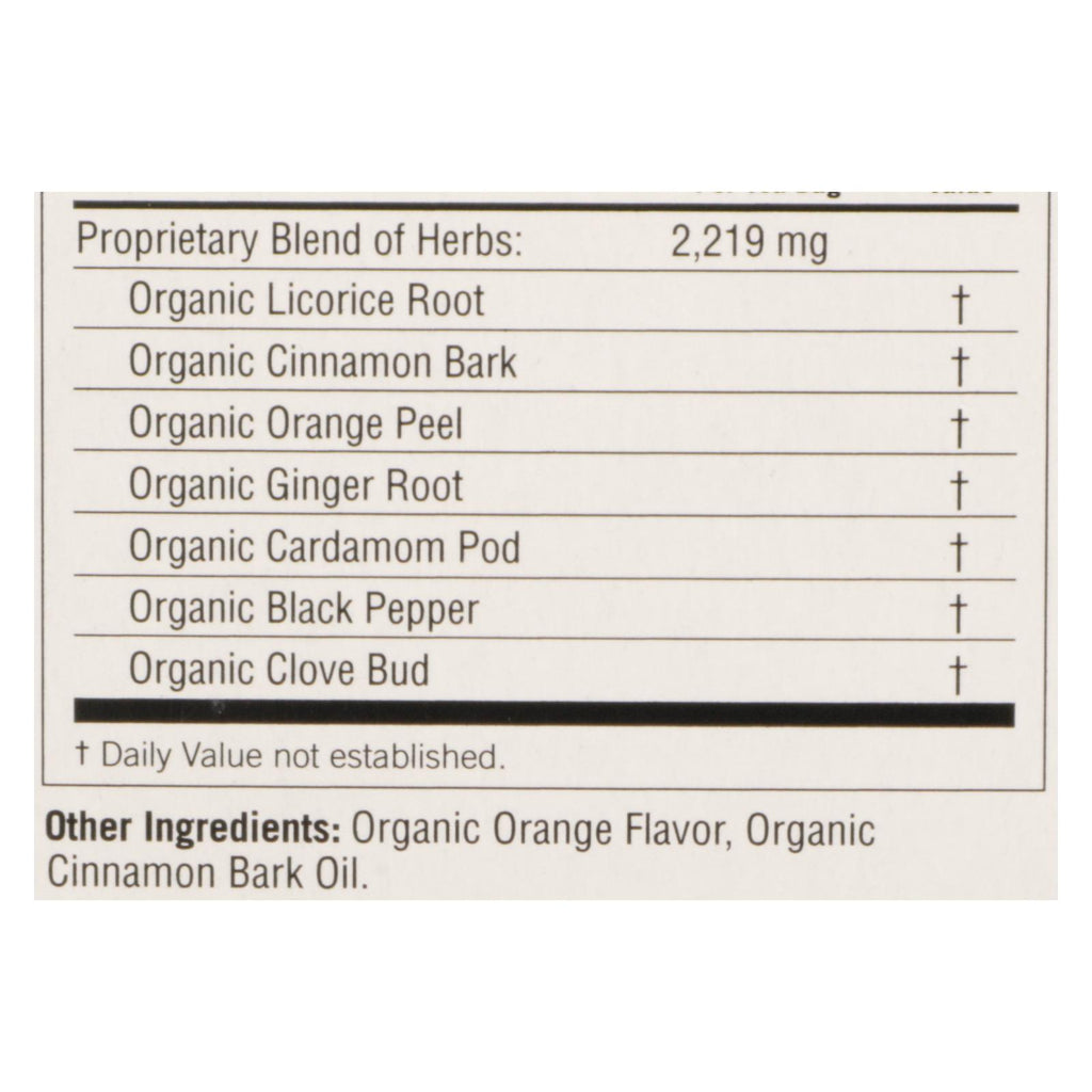 Yogi Egyptian Licorice - Case of 6 - 16 Bags
