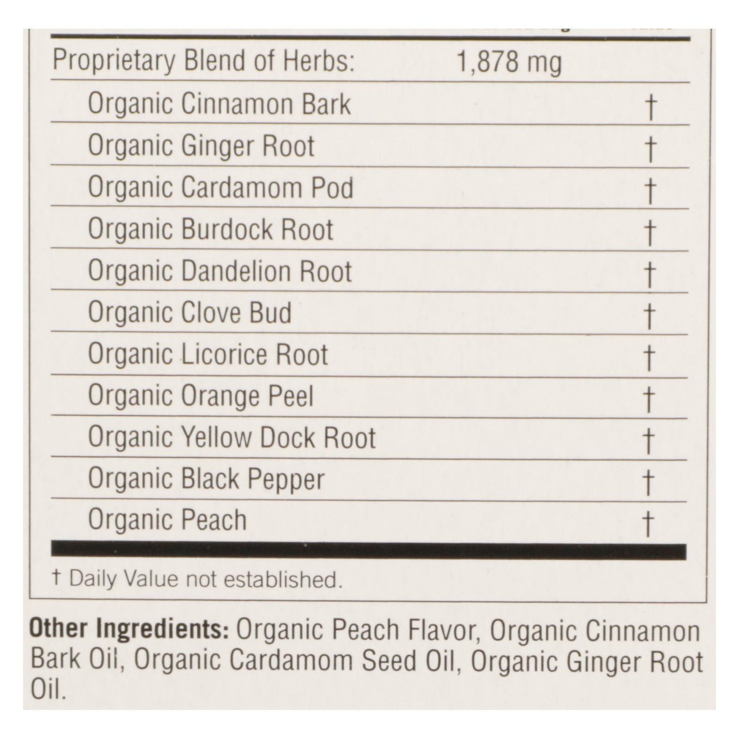 Yogi Detox - Peach - Case of 6 - 16 Bags
