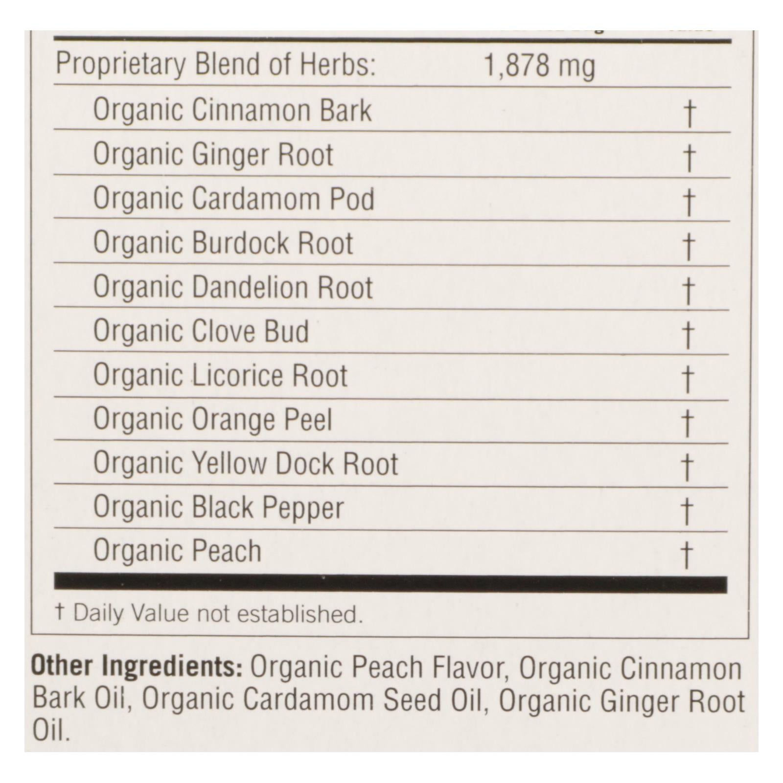 Yogi Detox - Peach - Case of 6 - 16 Bags