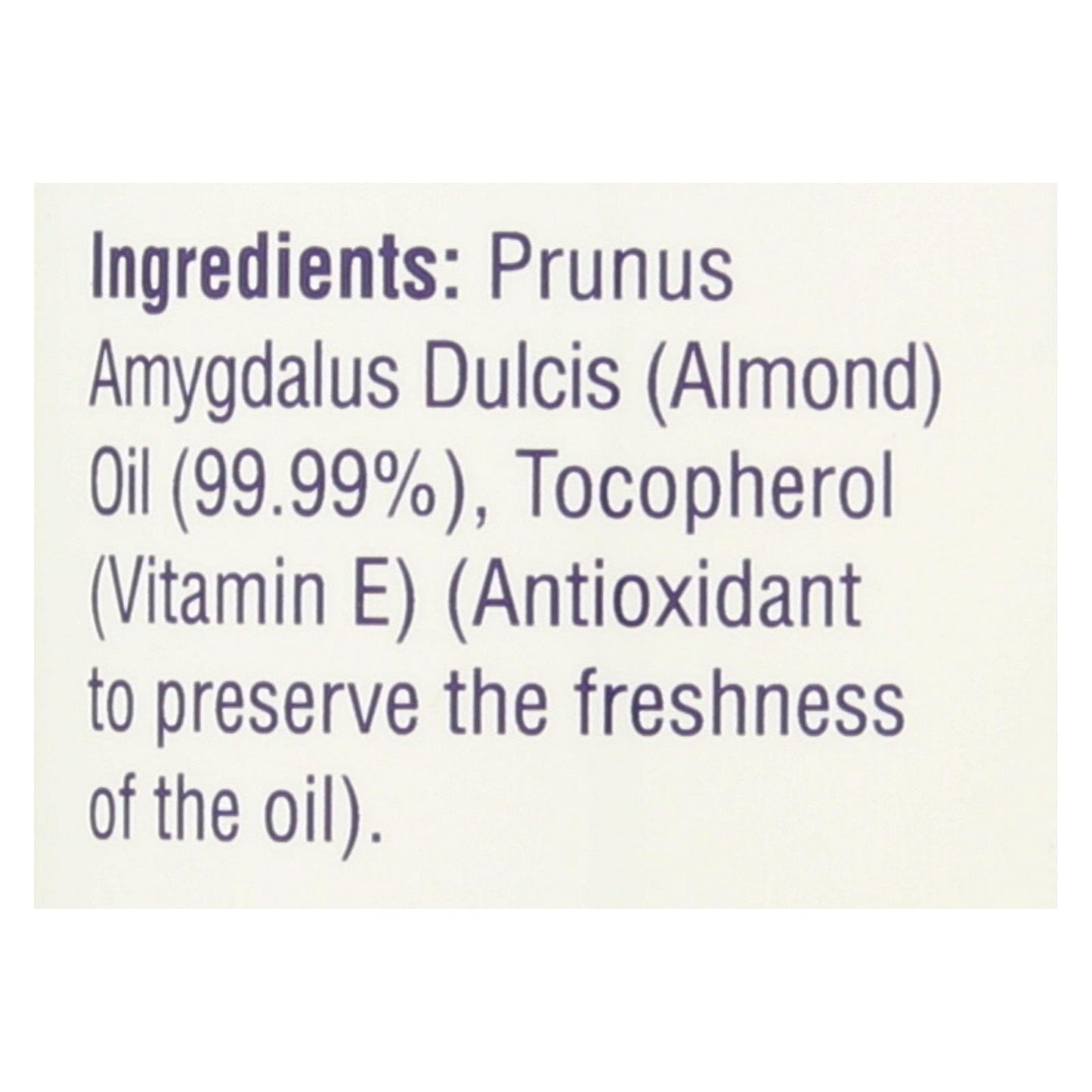 Heritage Products Sweet Almond Oil - 8 fl oz