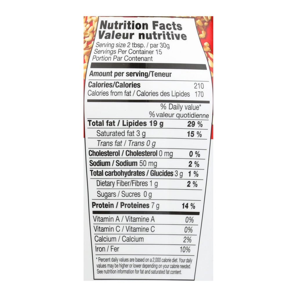 Haddar Tahini Sesame Paste - Case of 12 - 15.9 OZ