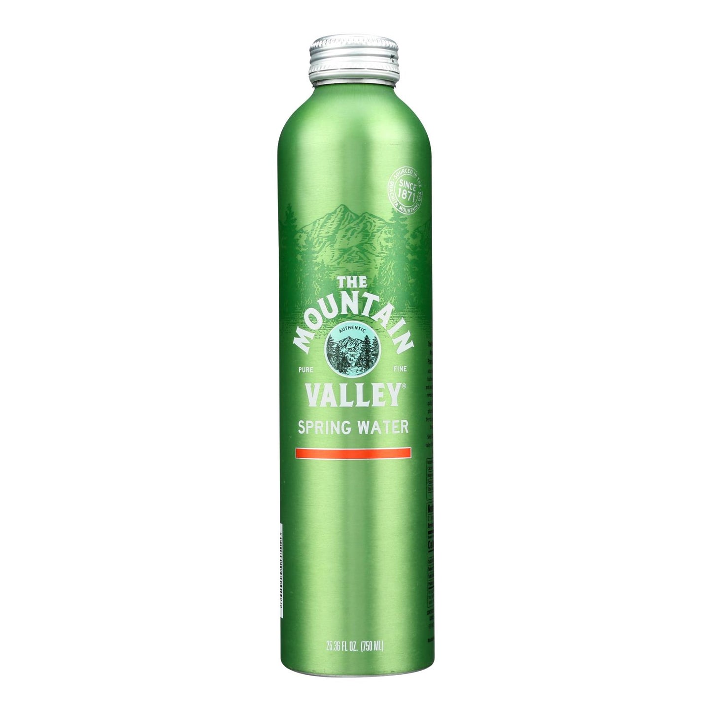 Mountain Valley Spring - Water Spring Alum Bottle - Case of 12-25.36 FZ