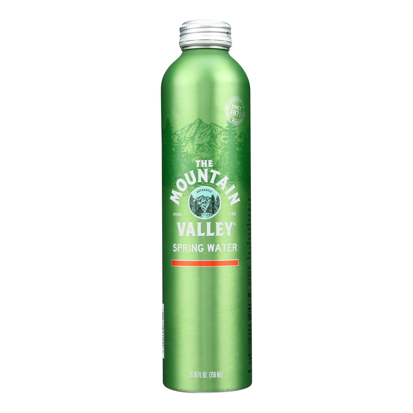 Mountain Valley Spring - Water Spring Alum Bottle - Case of 12-25.36 FZ