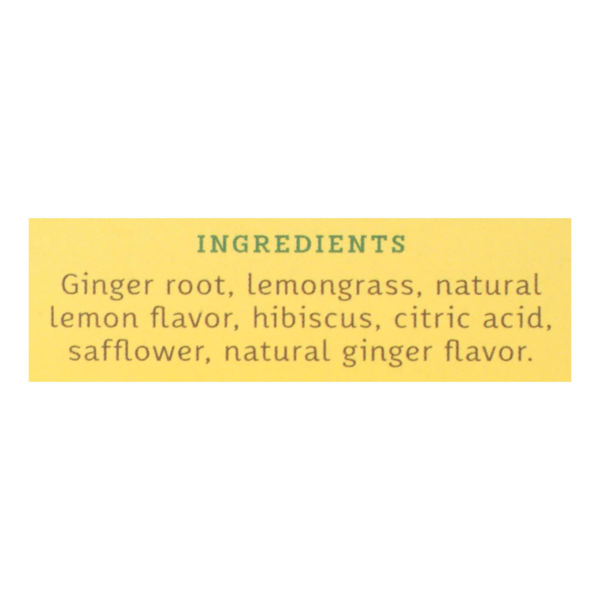 Stash Tea - Herbal - Lemon Ginger - 20 Bags - Case of 6