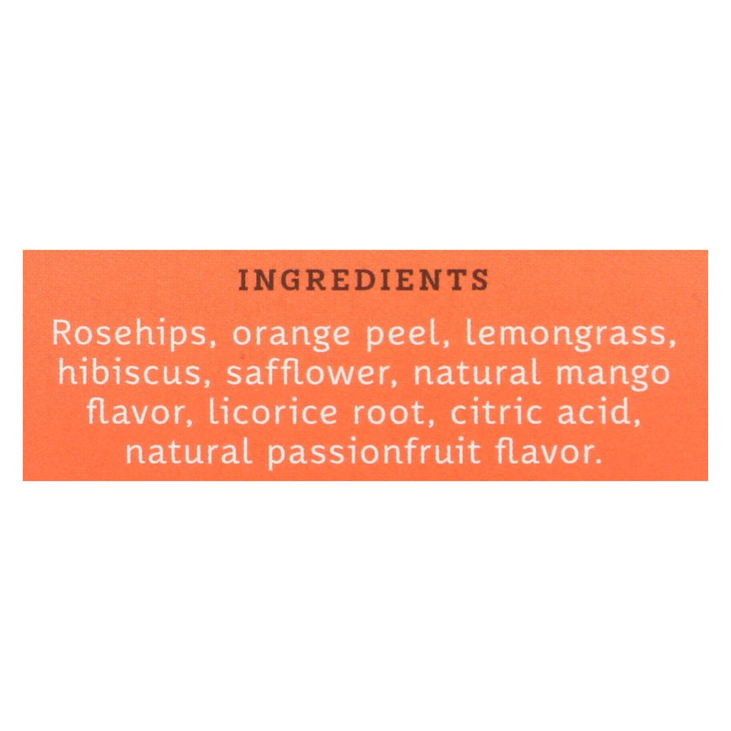 Stash Tea Passionfruit Herbal?Tea - Mango - Case of 6 - 20 Count