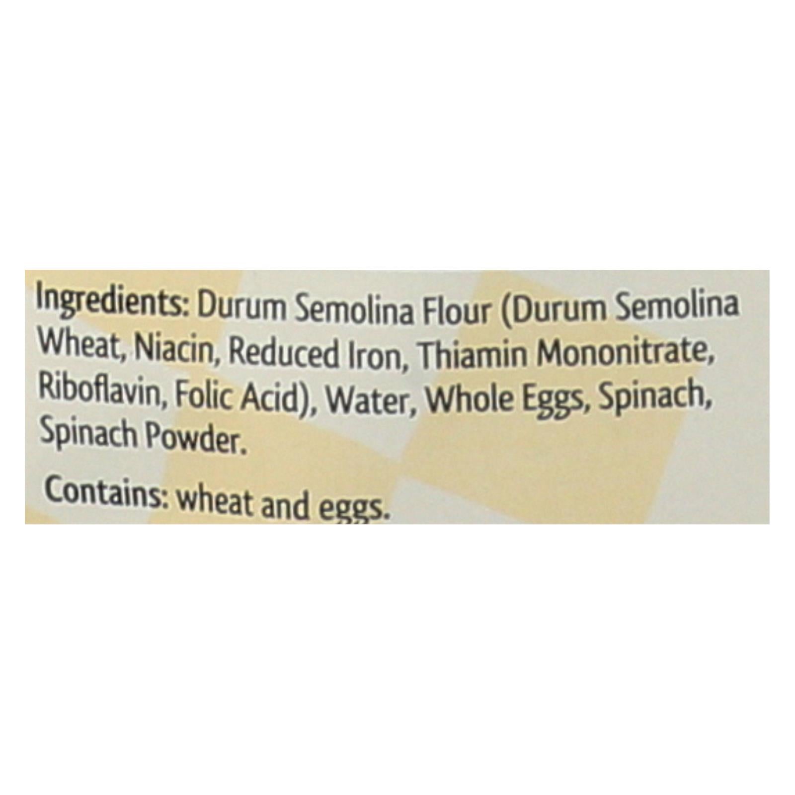 Al Dente - Fettuccine - Spinach - Case of 6 - 12 oz.
