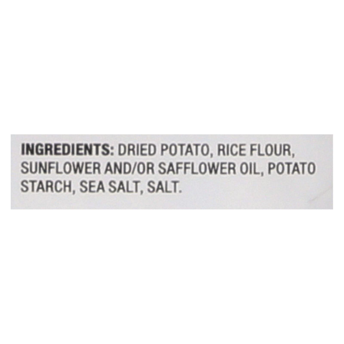 Popchips Potato Chip - Sea Salt - Case of 12 - 5 oz