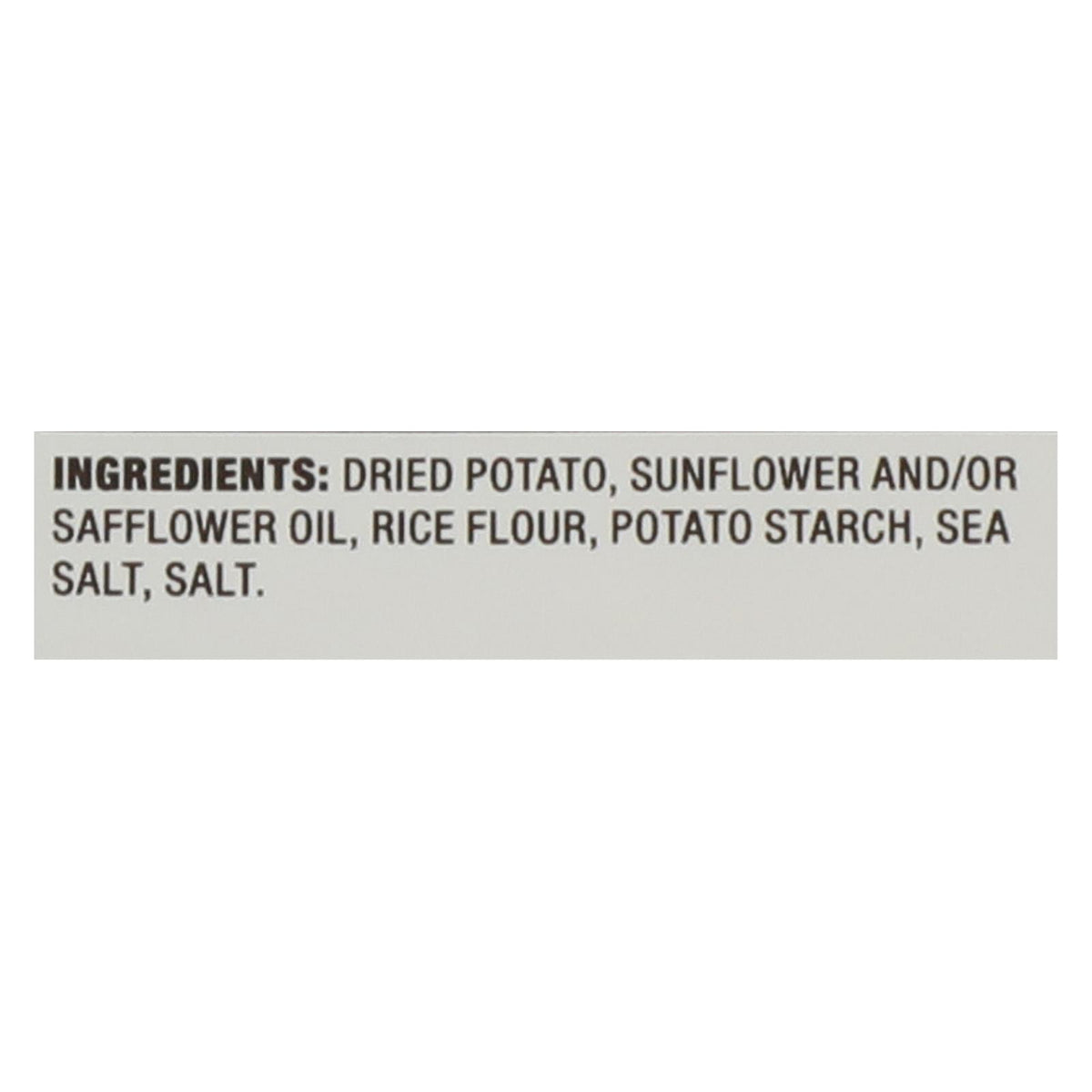Popchips Potato Chip - Sea Salt - Case of 24 - 0.8 oz.