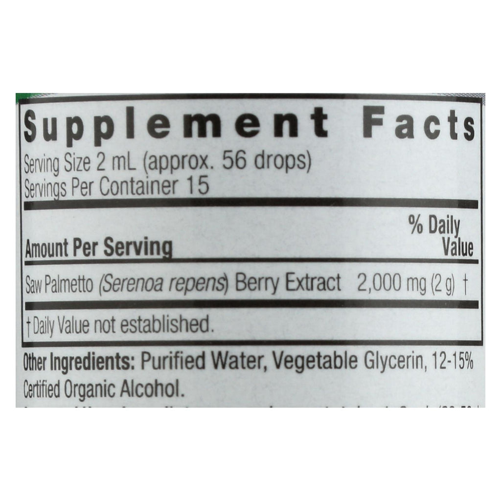 Nature's Answer - Saw Palmetto Berries - 1 oz