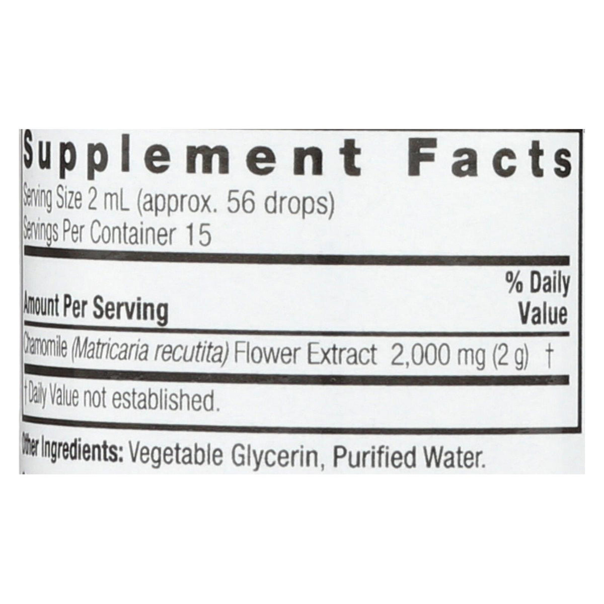 Nature's Answer - Af Chamomile Flower - 1 fl oz