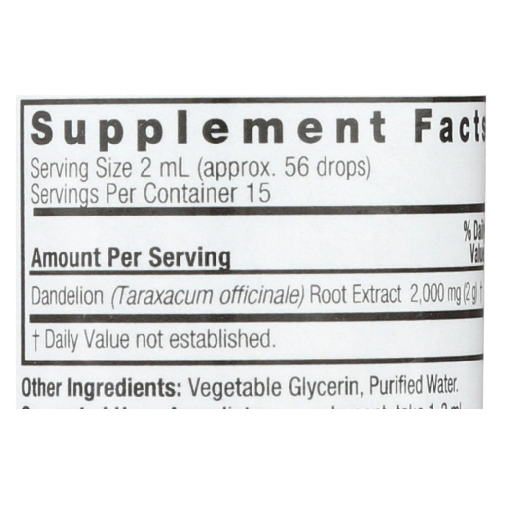 Nature's Answer - Af Dandelion Root - 1 fl oz