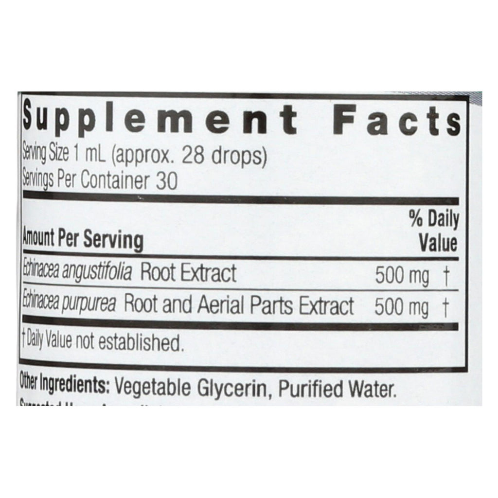 Nature's Answer - Echinacea - 1 fl oz