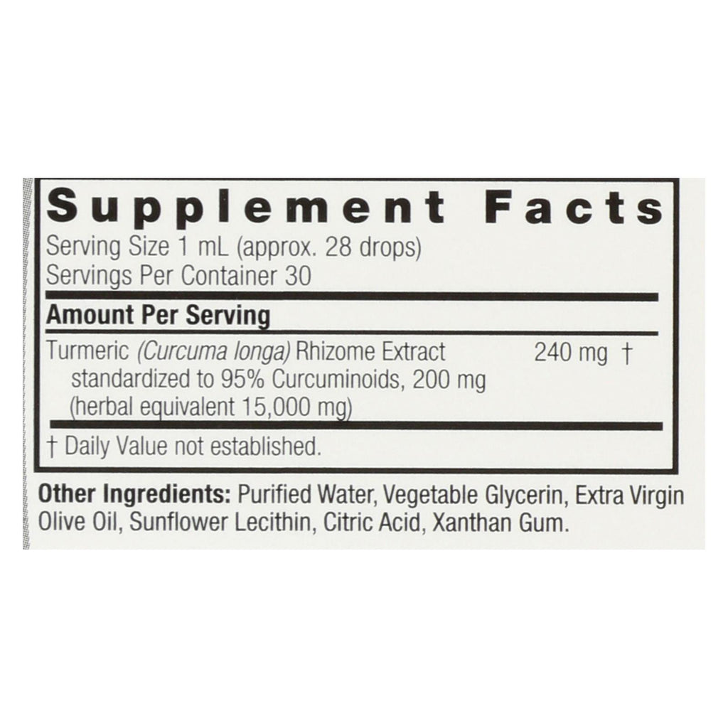 Nature's Answer - Turmeric-3 - Liquid - 1 oz