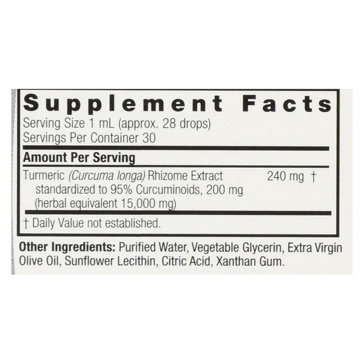 Nature's Answer - Turmeric-3 - Liquid - 1 oz