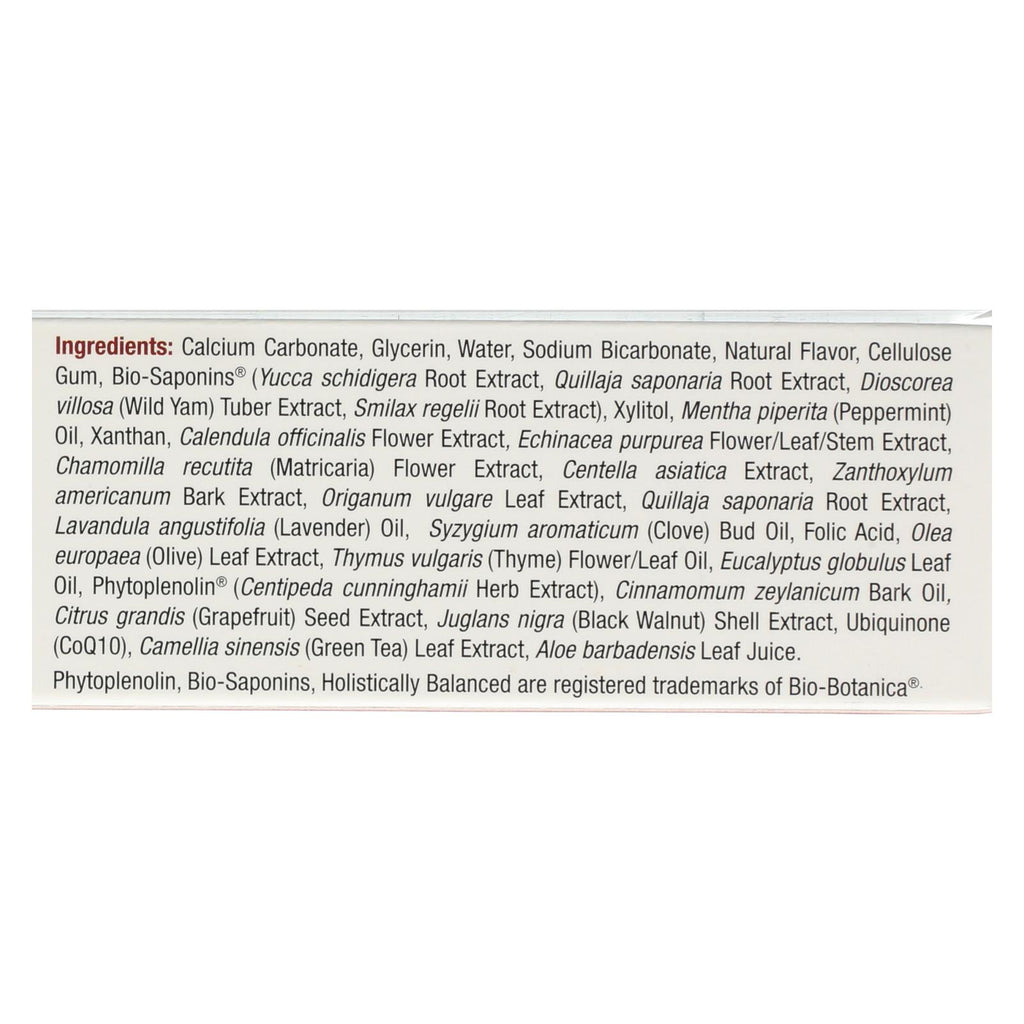 Nature's Answer - Periobrite Toothpaste - Cinnamon - 4 oz
