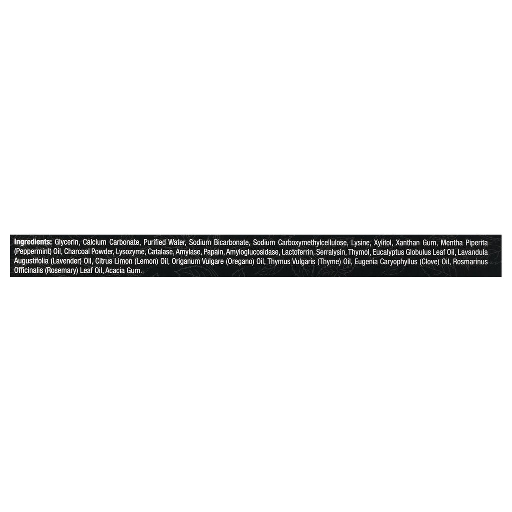 Nature's Answer - Tpste Charcoal Pprmint - 1 Each-4 OZ