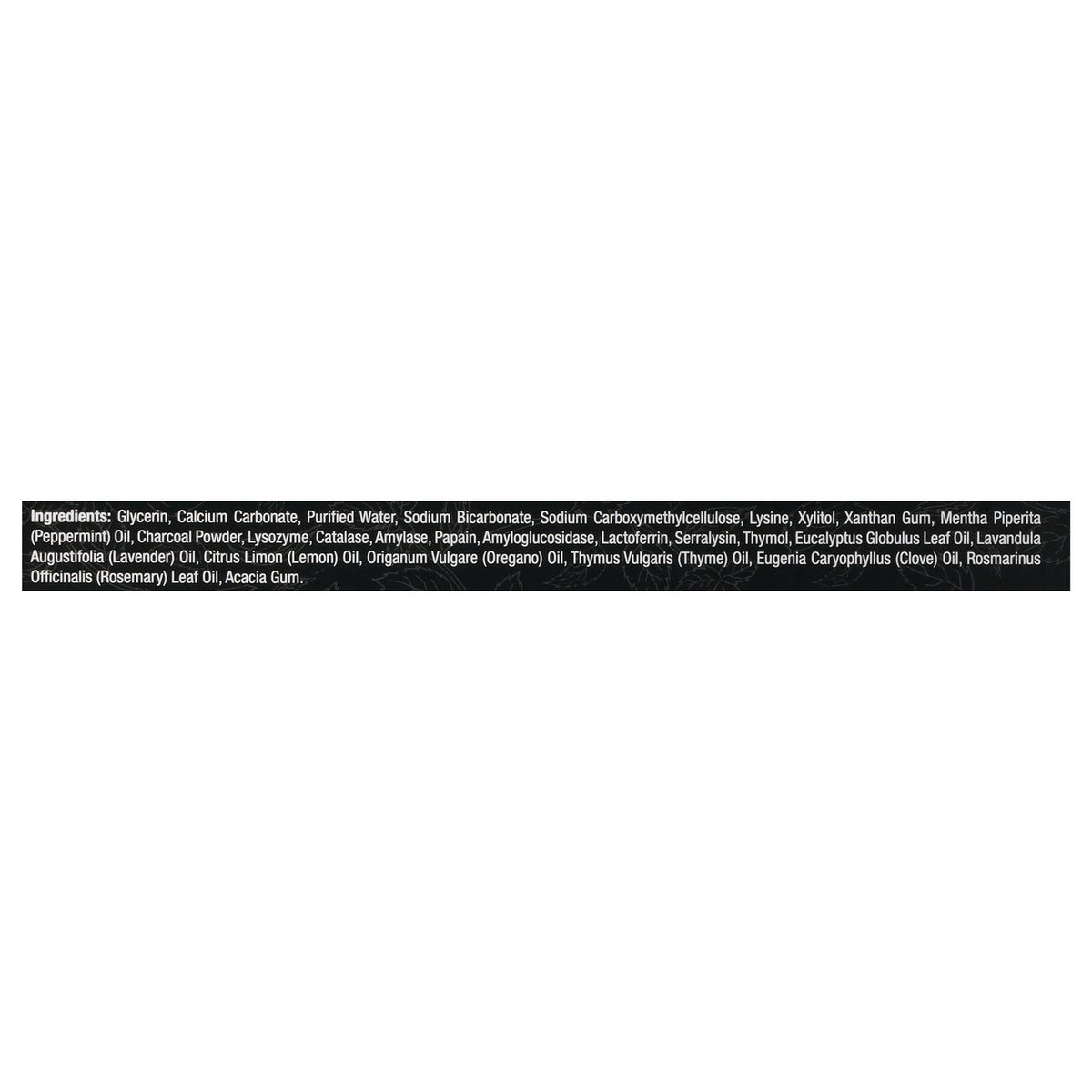 Nature's Answer - Tpste Charcoal Pprmint - 1 Each-4 OZ