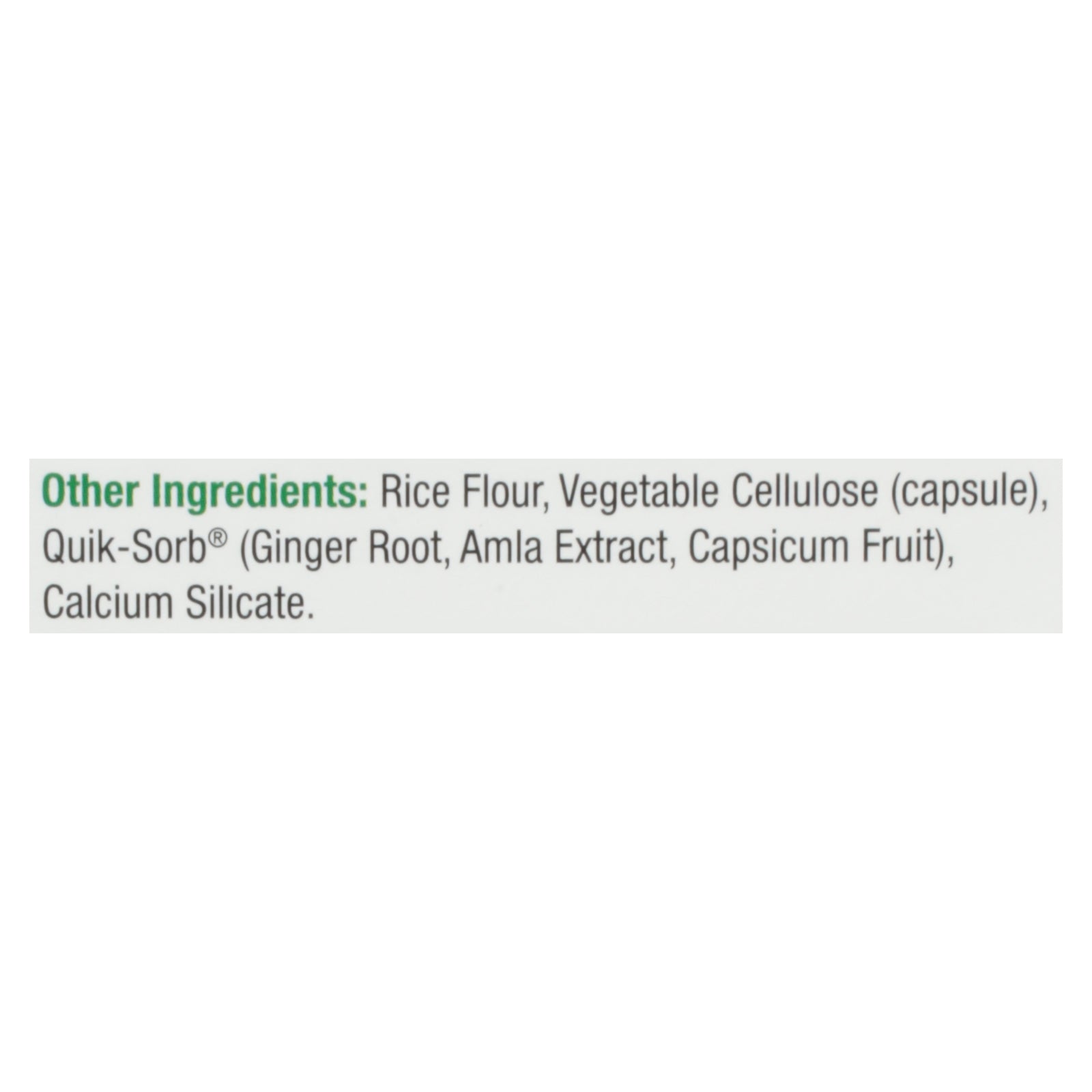 Nature's Answer - Zinc Plus - 1 Each-60 VCAP