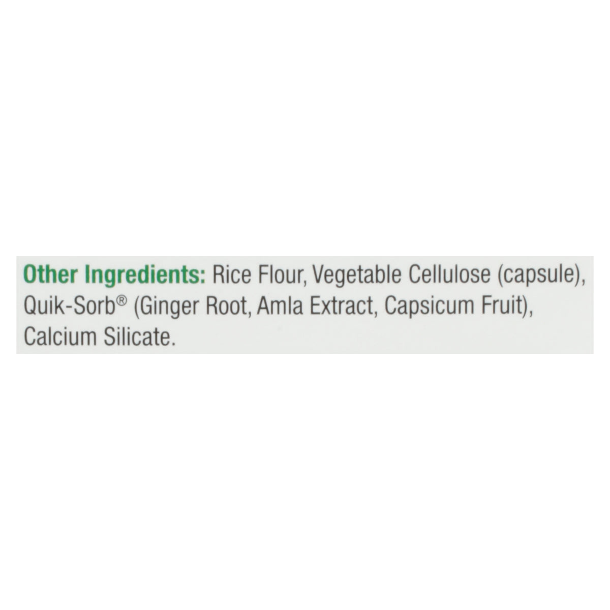 Nature's Answer - Zinc Plus - 1 Each-60 VCAP
