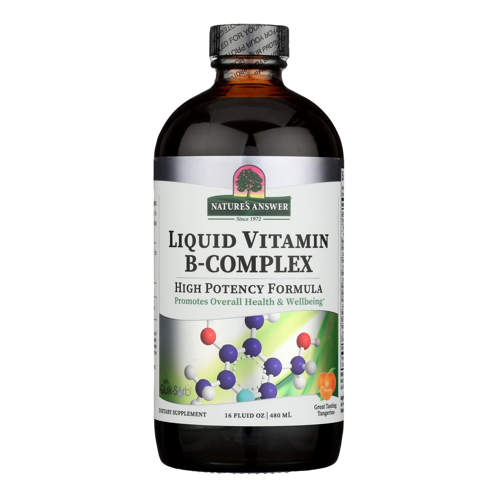 Nature's Answer - Liquid Vitamin B-Complex - 16 fl oz