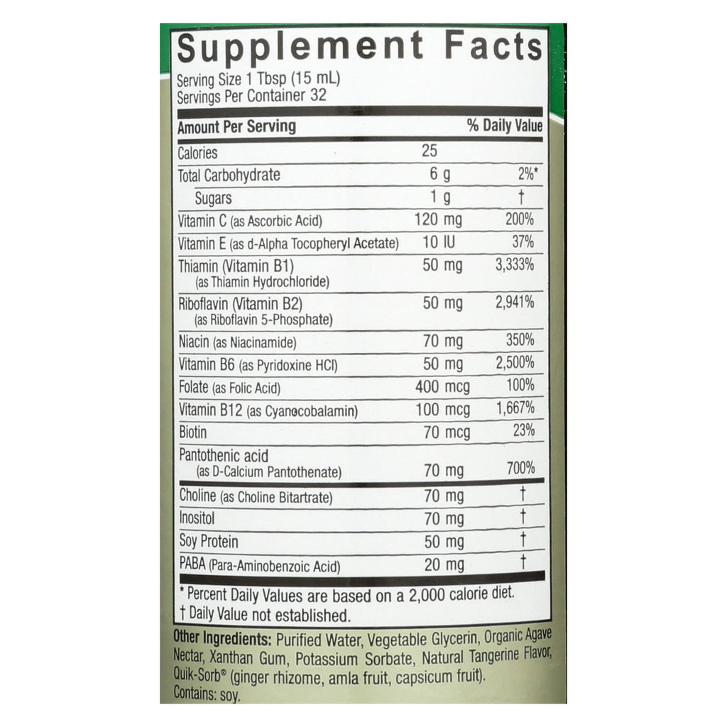 Nature's Answer - Liquid Vitamin B-Complex - 16 fl oz