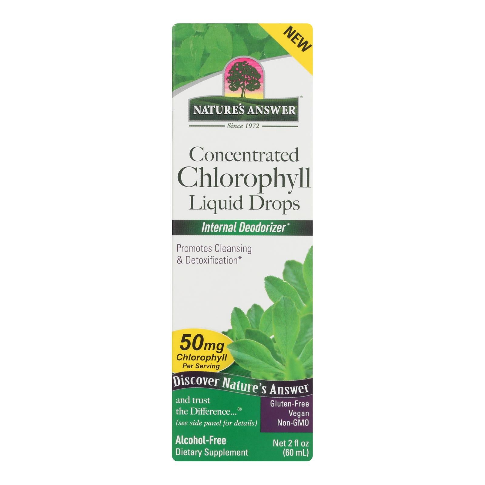 Nature's Answer - Conc Drop Chlrphyl Liquid - 1 Each-2 FZ
