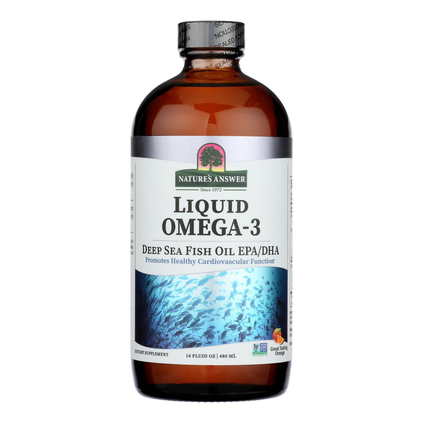 Nature's Answer - Liquid Omega-3 Fish Oil - 16 fl oz