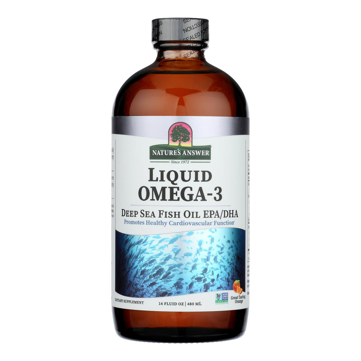 Nature's Answer - Liquid Omega-3 Fish Oil - 16 fl oz