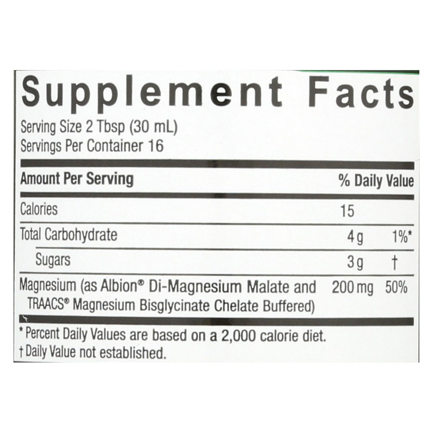 Nature's Answer - Magnesium Malate and Glycinate - Liquid - 16 fl oz