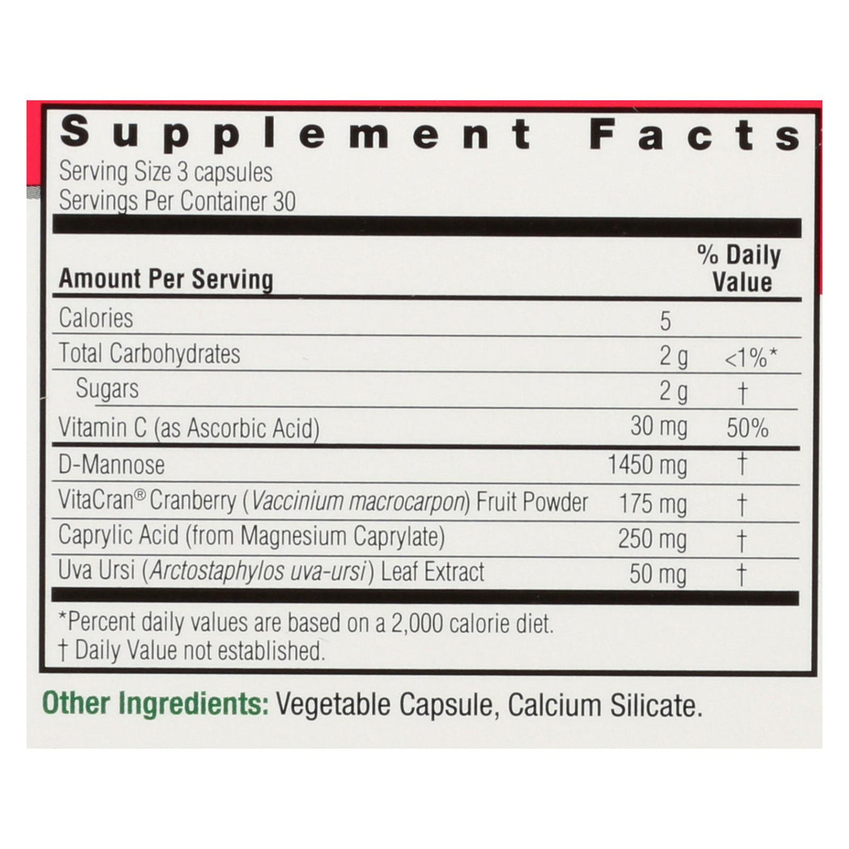 Nature's Answer Ut Answer Dietary Supplement  - 1 Each - 90 VCAP