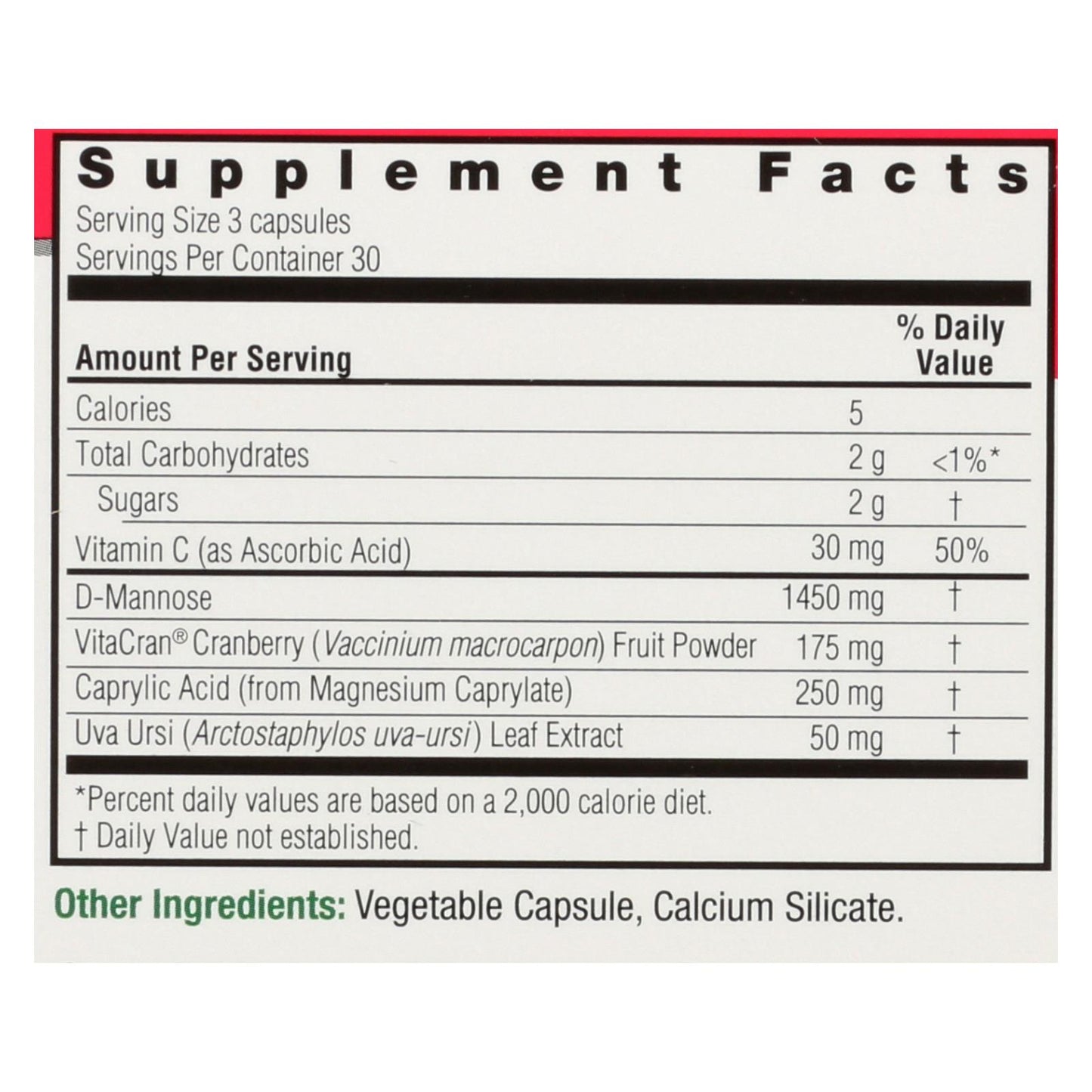 Nature's Answer Ut Answer Dietary Supplement  - 1 Each - 90 VCAP
