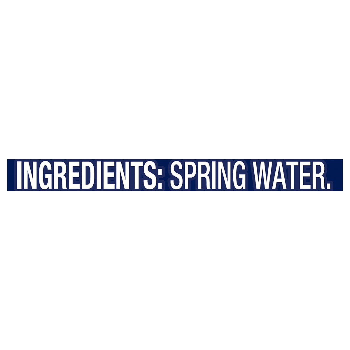 Ice Mountain 100% Natural Spring Water  - Case of 6 - 1 GAL
