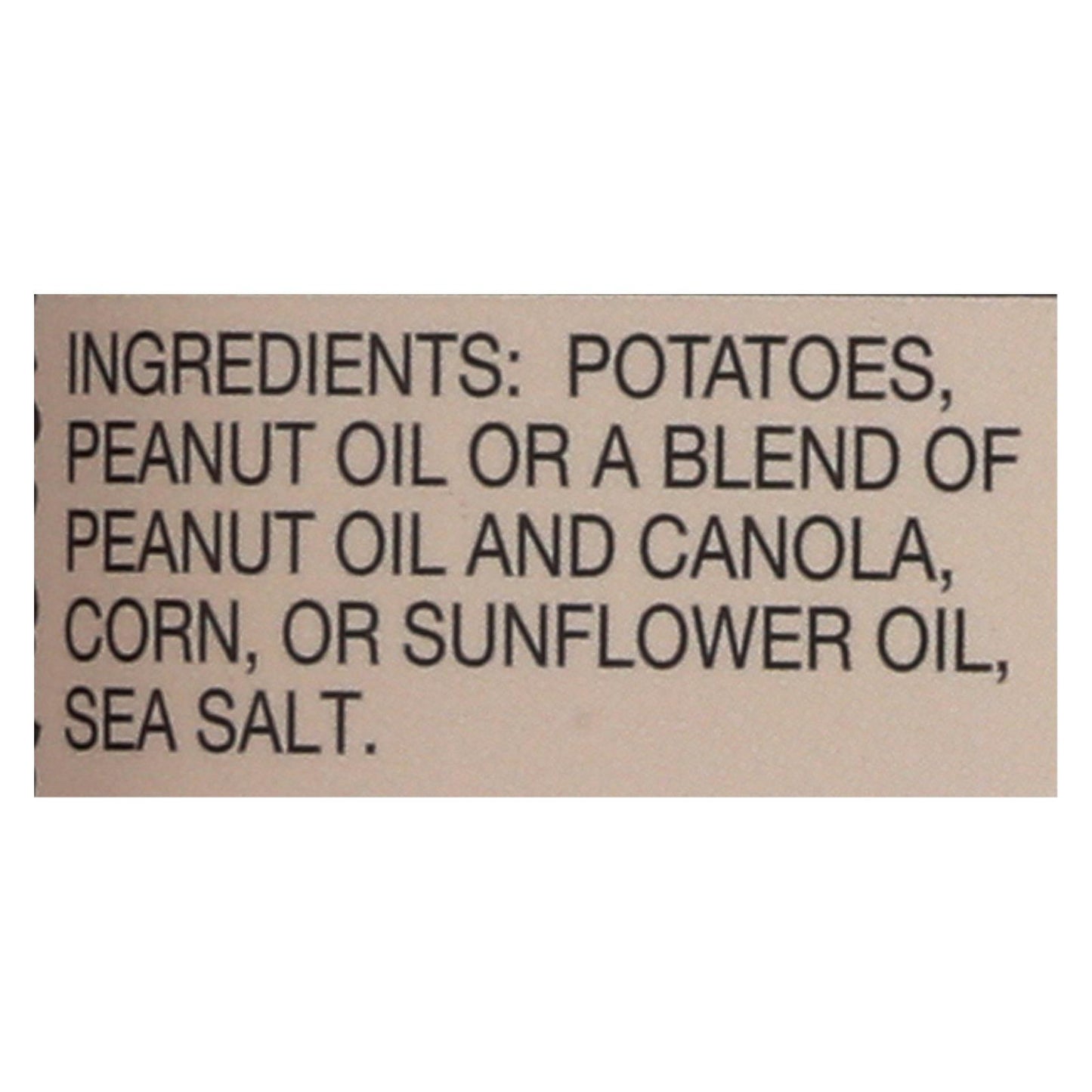Dirty Chips - Potato Chips - Sea Salted - Case of 25 - 2 oz.