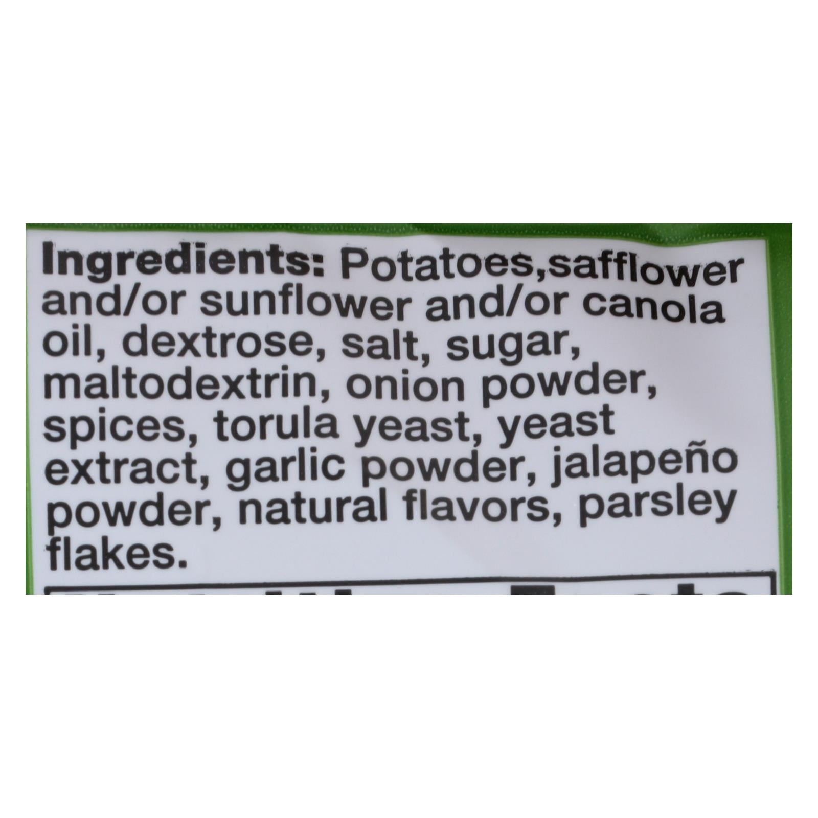 Kettle Brand Potato Chips - Jalapeno - Hot - 1.5 oz - case of 24