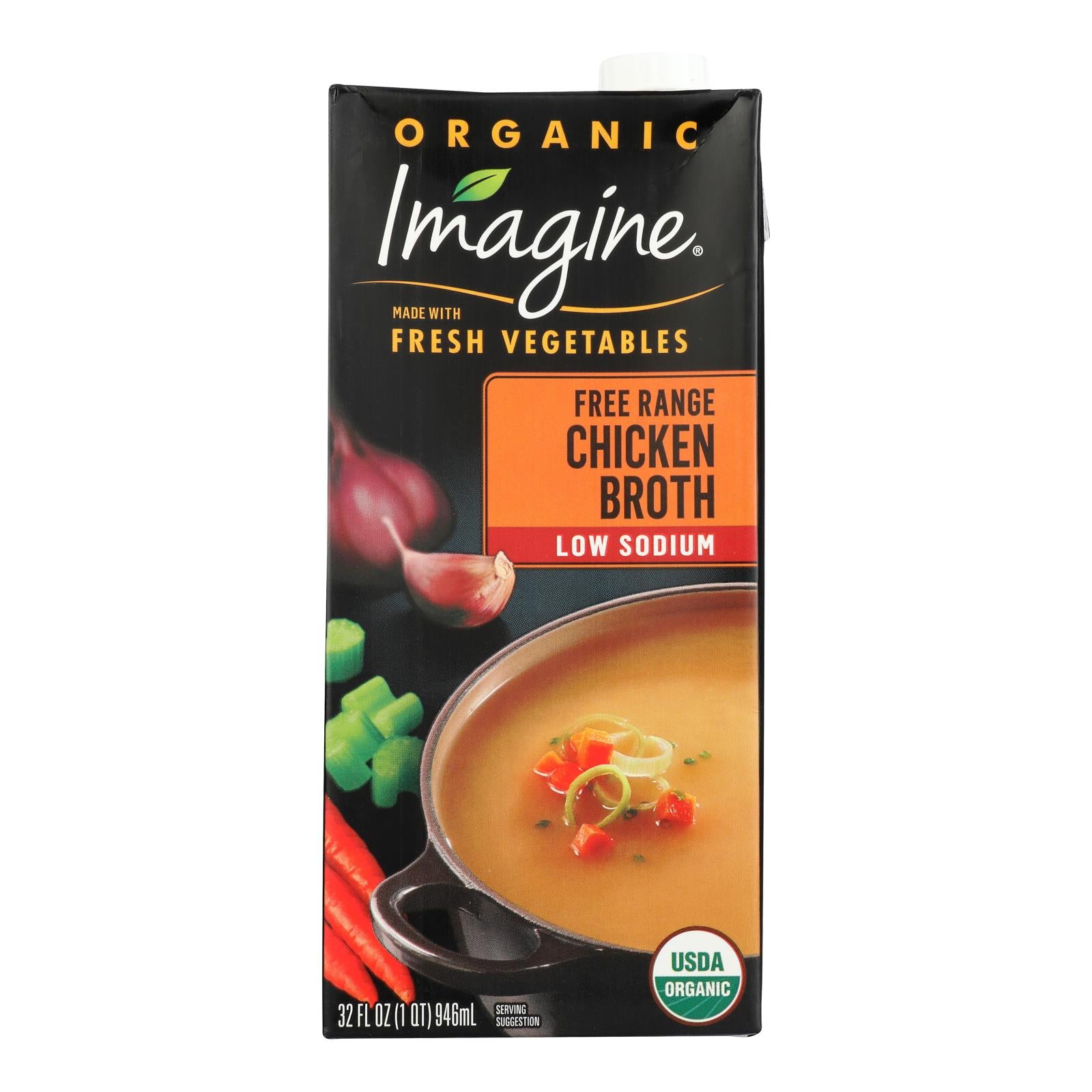 Imagine Foods - Broth Chicken Ls - Case of 6-32 FZ