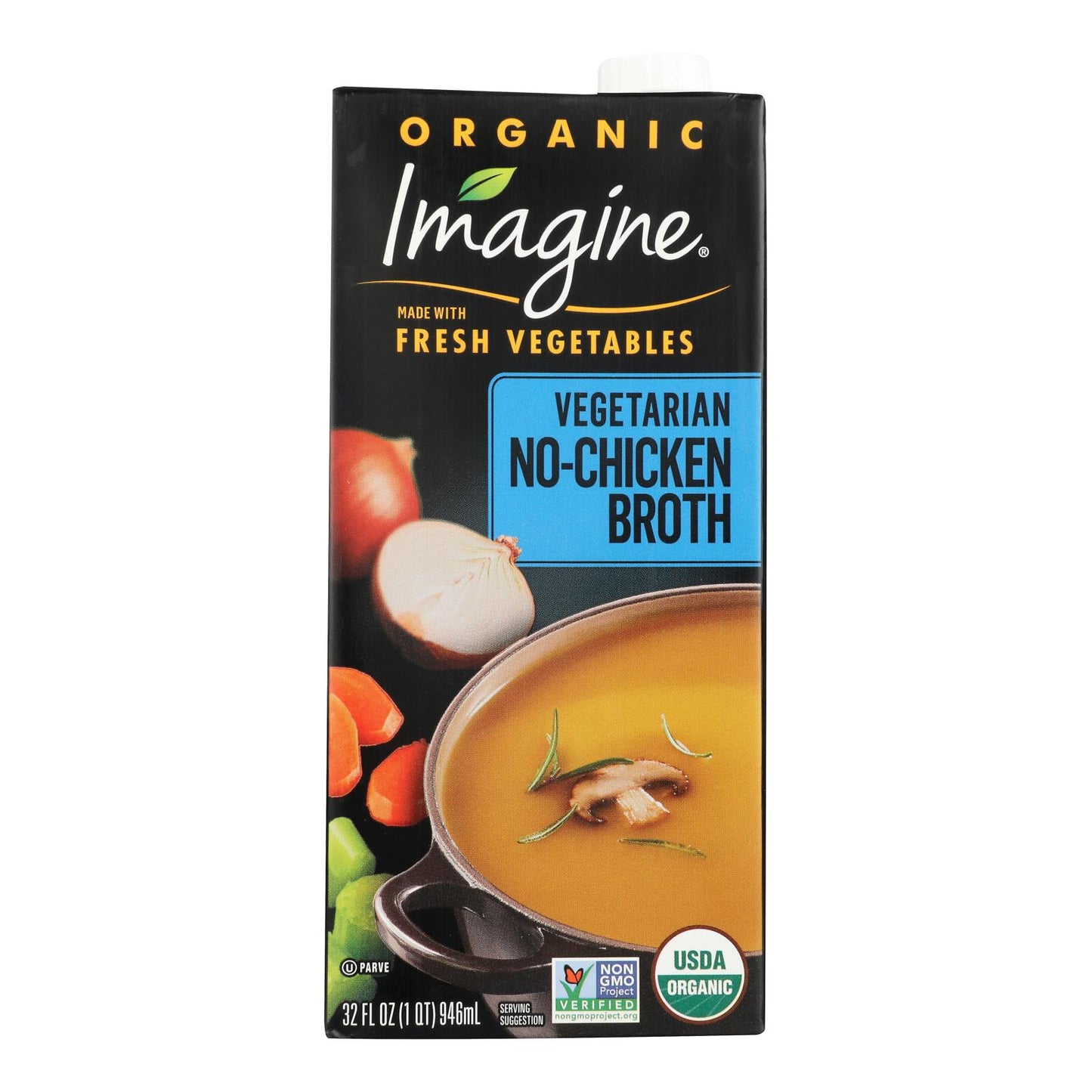 Imagine Foods - Broth No Chicken - Case of 6-32 FZ