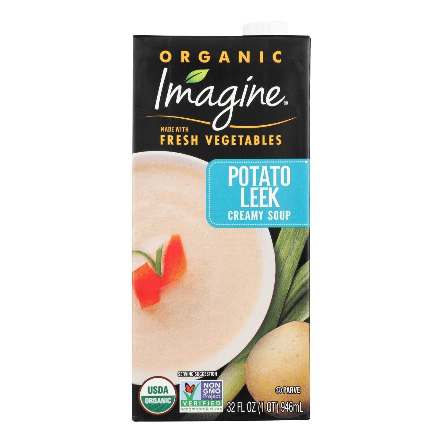 Imagine Foods - Soup Creamy Potato Leek - Case of 6-32 FZ